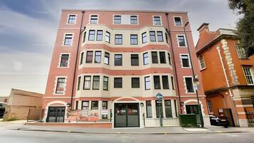 Fassade der Unterkunft