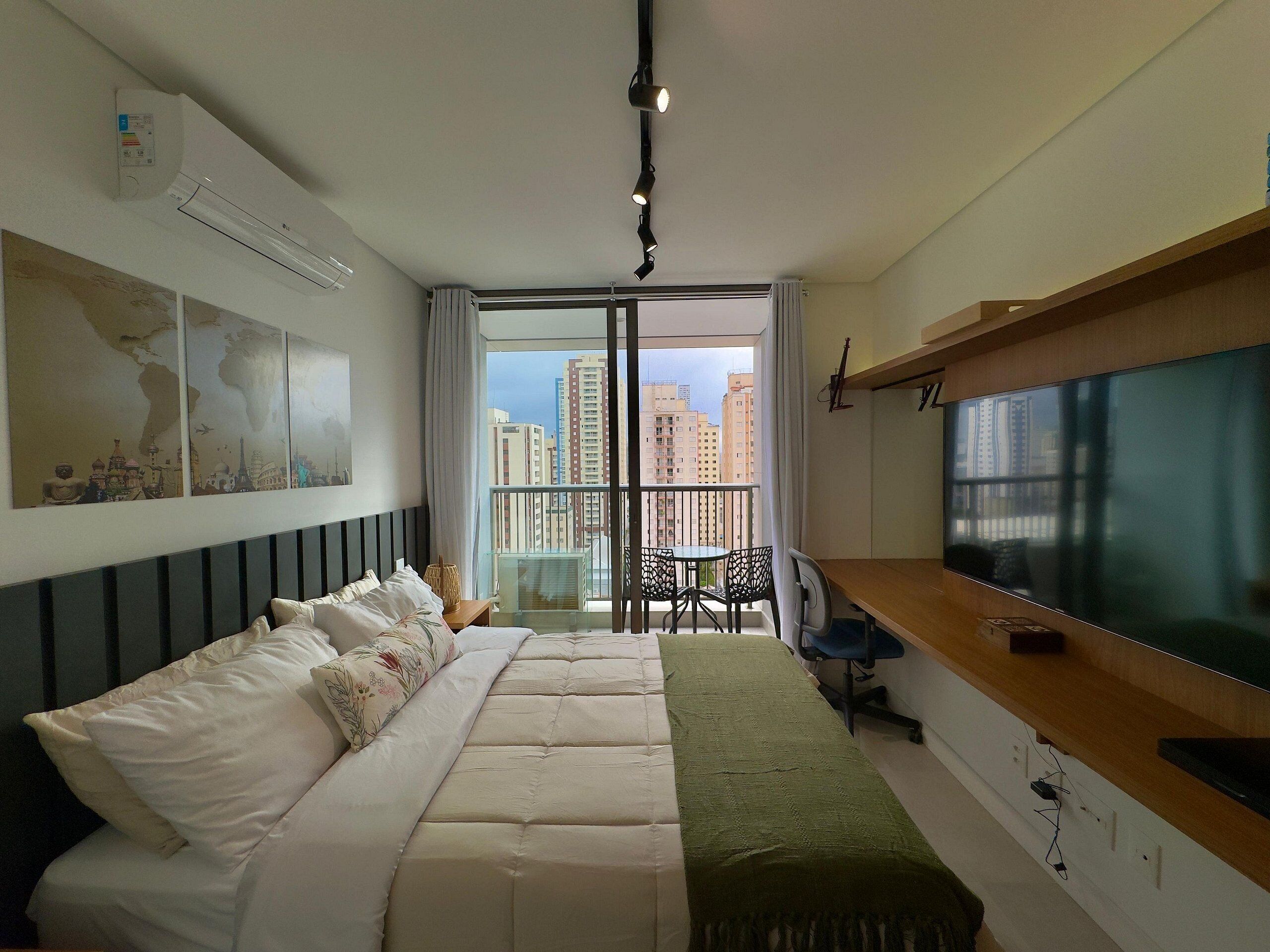 Apartemen Basic | 1 kamar tidur dan Wi-Fi gratis