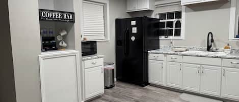 Microwave, oven, stovetop
