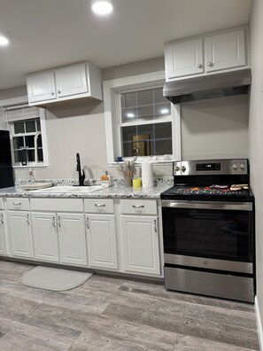 Microwave, oven, stovetop