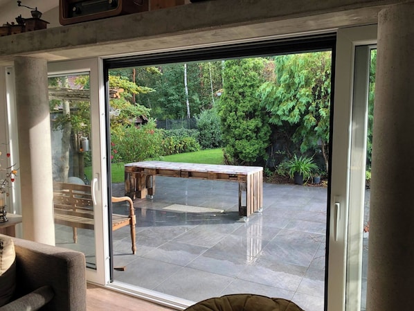 Apartment, 2 Bedrooms, Accessible, Terrace | Terrace/patio - Charming Family Retreat in Hoyerswerda, Germany (Hoyerswerda)