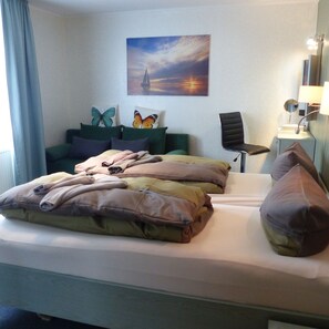 1 soverom, strykejern/-brett, wi-fi og sengetøy