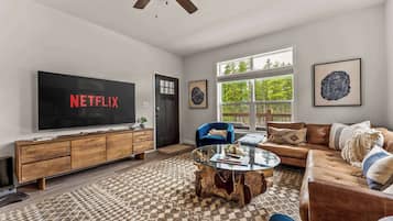 TV, video games, offices
