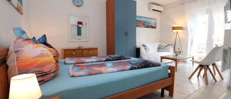 1 quarto, Wi-Fi de cortesia, roupa de cama