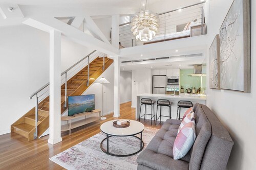 Loft-Style Waterfront Apartment
