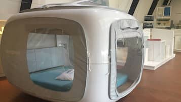 Comfort-Zelt, 1 Queen-Bett | Bettwäsche