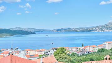 Blick von der Unterkunft