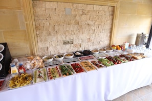 Petit déjeuner buffet compris tous les jours