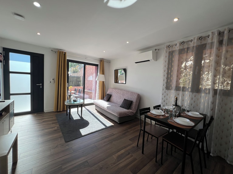 Air-conditioned T2 With Terrace, Jacuzzi & Parking - Near Nice & Monaco - Beaulieu-sur-Mer