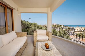 Departamento, vista al mar | Terraza o patio