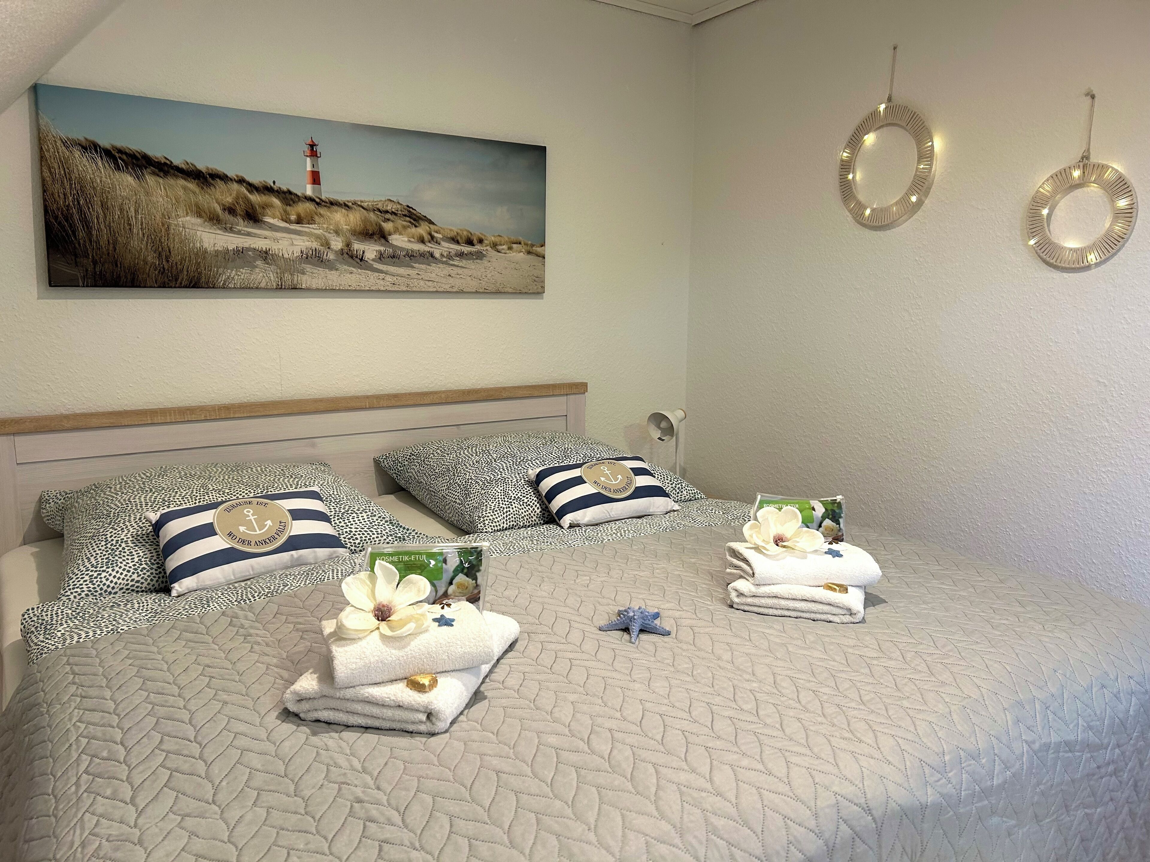 2 slaapkamers, een kluis op de kamer, een bureau