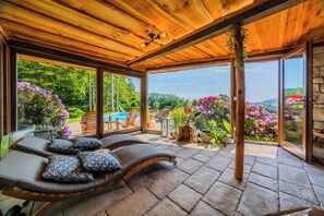 Perhetalo, 2 makuuhuonetta, parveke (Castle View Haven With Wellness And) | Sisätilat