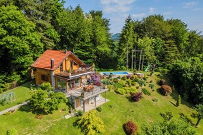 Aerial view - Castle View Haven With Wellness And Pool (Bednja)