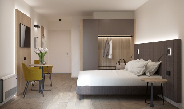 Comfort Double Room, Balcony | In-room safe, desk, blackout drapes, soundproofing - Cornelian Eppan (Appiano Sulla Strada del Vino)