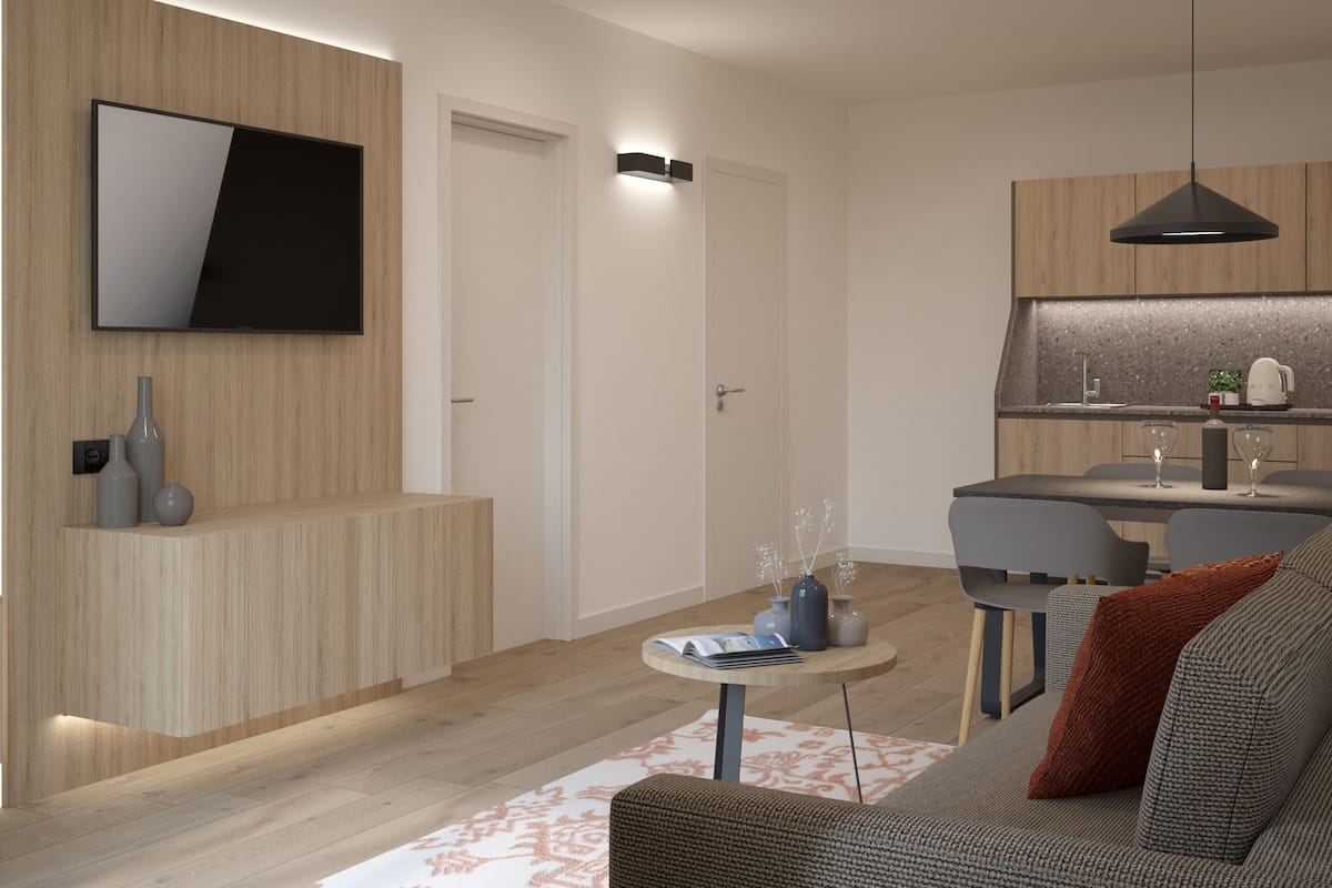 Tallelokero huoneessa, työpöytä, pimennysverhot, äänieristys