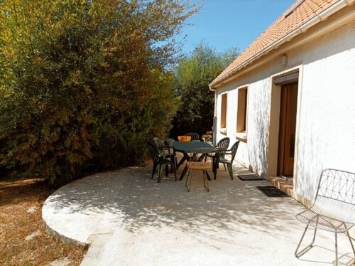 House 100 m2 Plein pied, Proche mer 6 pers Jardin clos Grande terrasse parking