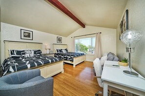 4 habitaciones, tabla de planchar con plancha y wifi gratis 