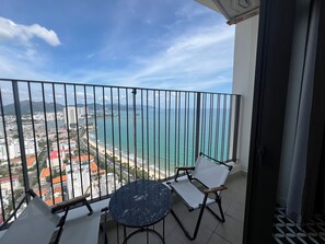 Vue depuis le balcon