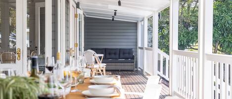 Outdoor dining