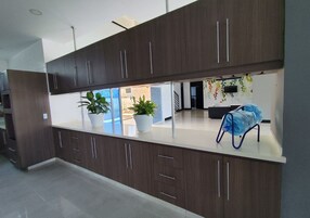 Basic Condo, Balcony, Lake View | Private kitchen