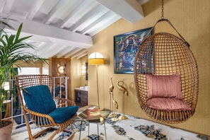 Suite, Stadtblick | 1 Schlafzimmer, hochwertige Bettwaren, Minibar, Zimmersafe