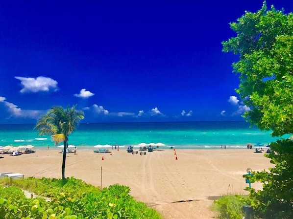 Una playa cerca
