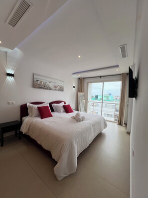 1 Schlafzimmer, kostenloses WLAN, Bettwäsche