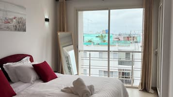 1 dormitorio, wifi gratis, ropa de cama