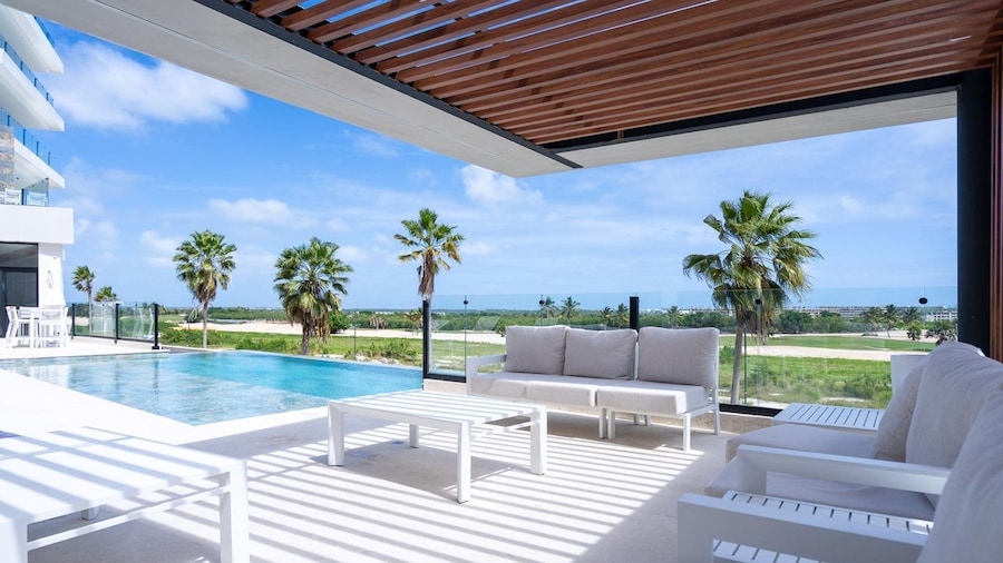 Apt With 3 Bedrooms bbq Terrace in Cap Cana