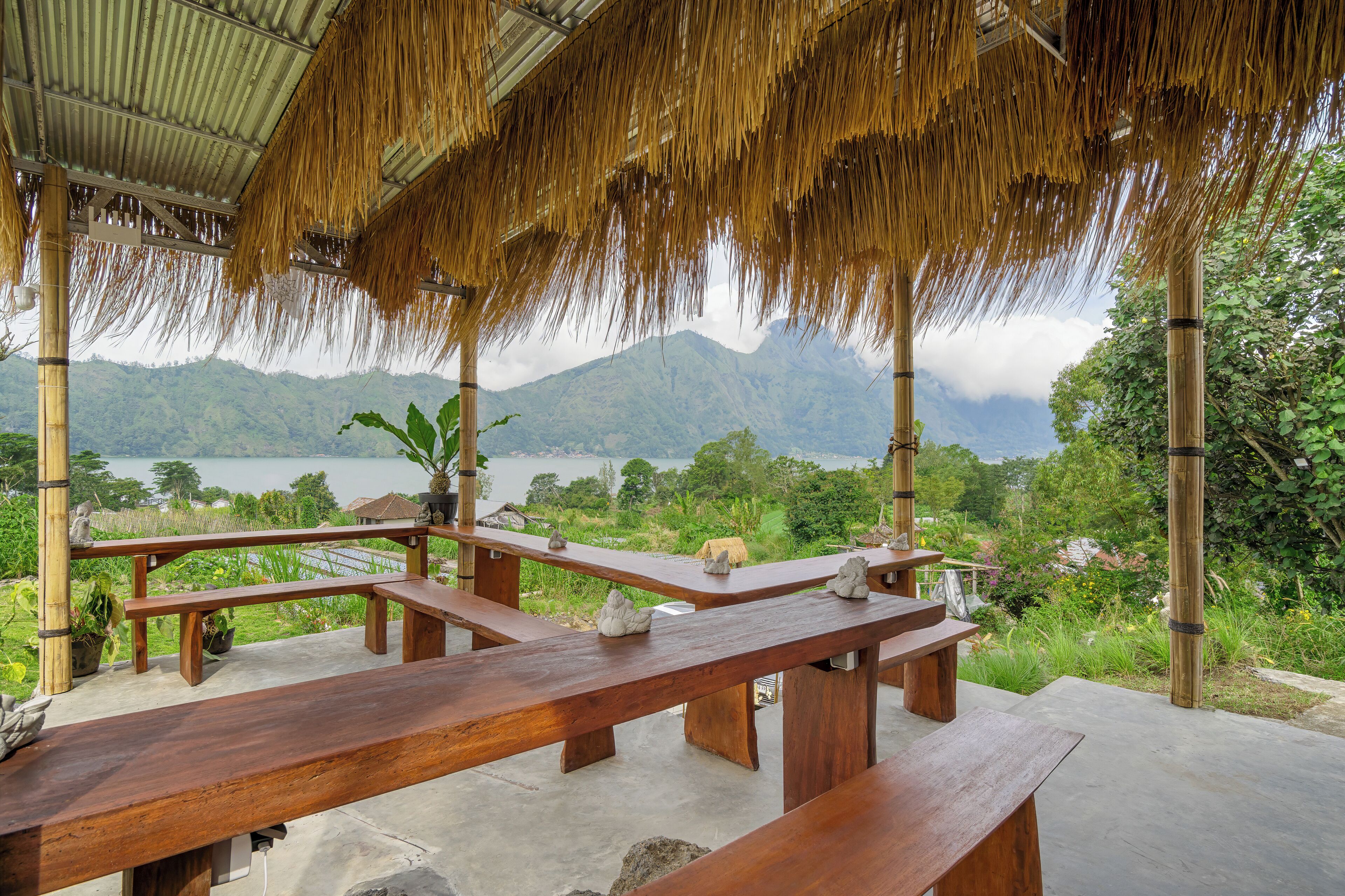 Área de estar no saguão