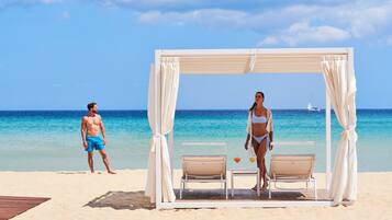 Private beach nearby