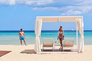 Private beach nearby