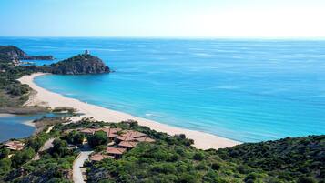 Vue depuis lâhĂ©bergement