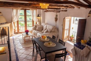 TV connectée, cheminée