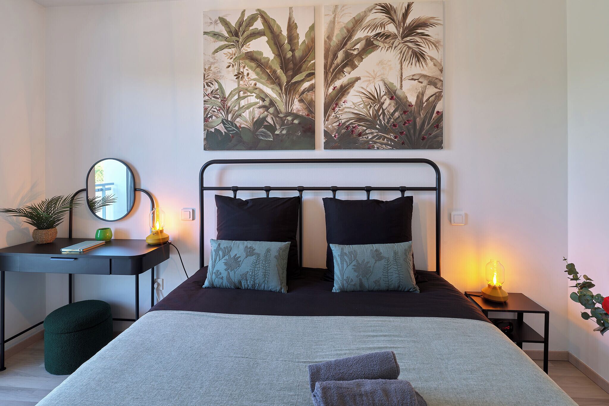 2 bedrooms, iron/ironing board, travel crib, WiFi