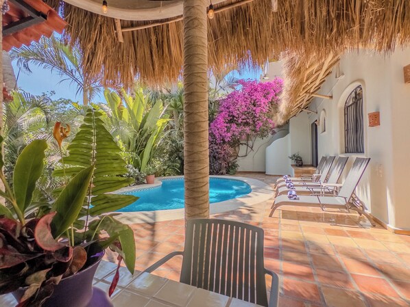 Außenpool, beheizter Pool