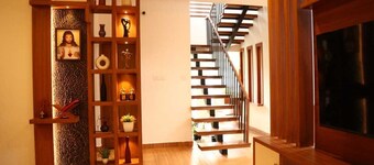 Ethereal Retreat
4-bedroom villa in delightful Chengannur with WiFi, AC
