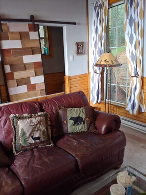 Smart TV, books, stereo