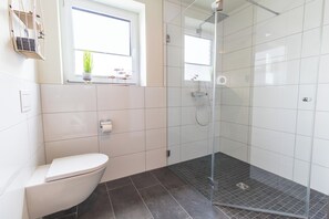 Shower, hair dryer