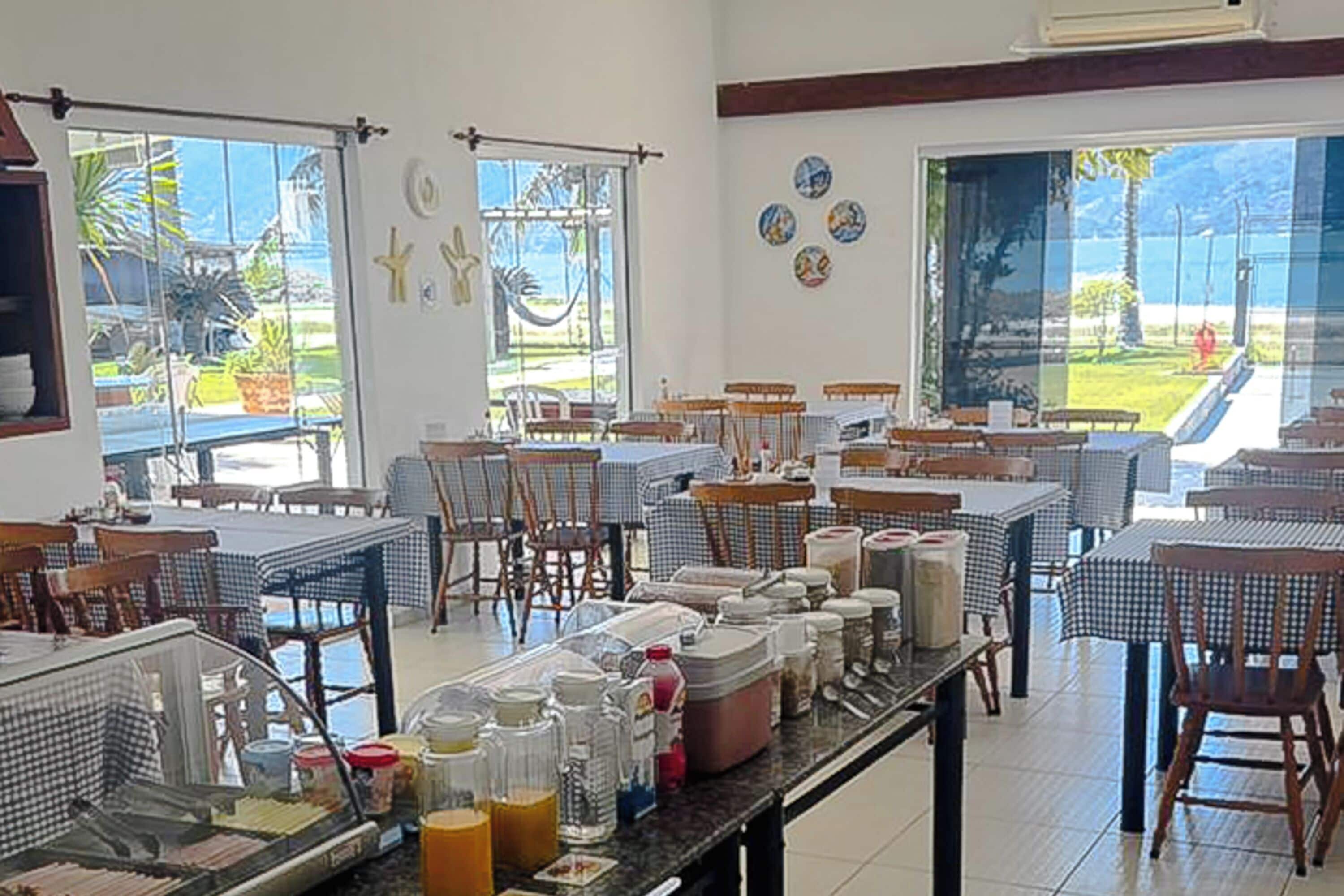 Free daily self-service breakfast 