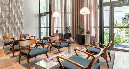 109 Flat completo e acolhedor nas Graças