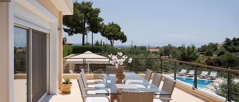 Villa Familiale, vue mer | Balcon