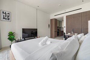 1 غرفة نوم وخدمة الإنترنت