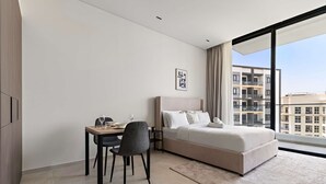 Apartment - Chic Studio in Arjan With Gym Pool Free Parking (Dubai)