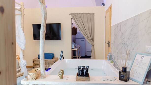 Dobbeltrom – deluxe | Privat boblebad