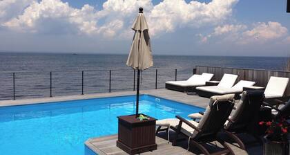 Luxury 4 BR, 4.5 bath bay front home in Fire Island Pines with full amenities