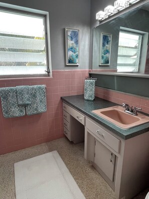 Hair dryer, towels, soap, shampoo - Tropical Paradise by the Sea - Huge Pool,BBQ,Beach, Escape the Cold! (Lauderdale-by-the-Sea)