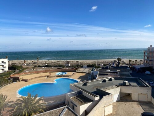 Studio plein sud vue mer
