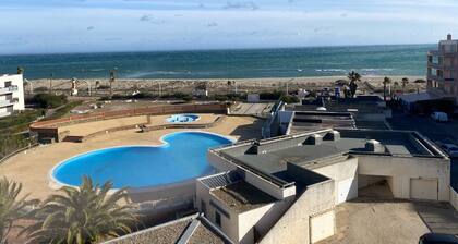 Studio plein sud vue mer