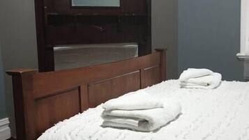 1 dormitorio y ropa de cama